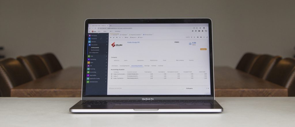 We introduced a new ERP system to the Estonian market