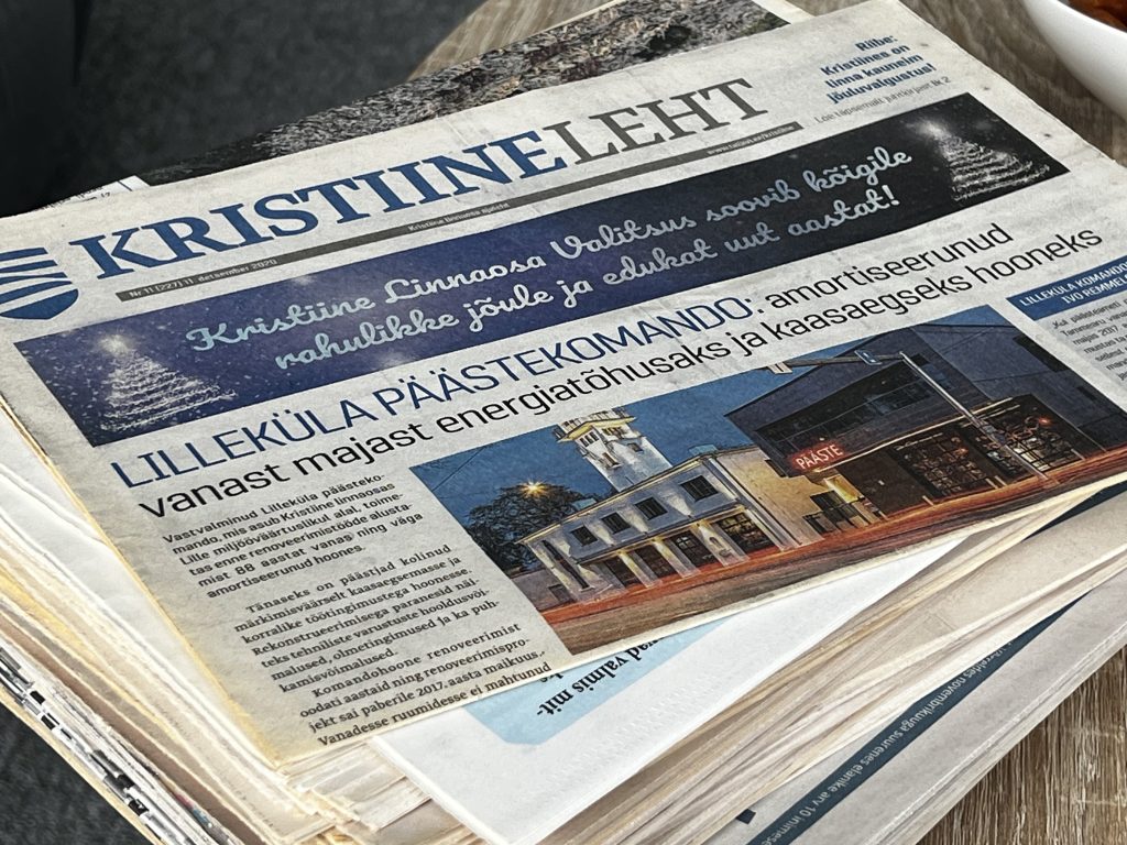 Me saime Kristiine linnaosavalitsuse tõlkepartneriks